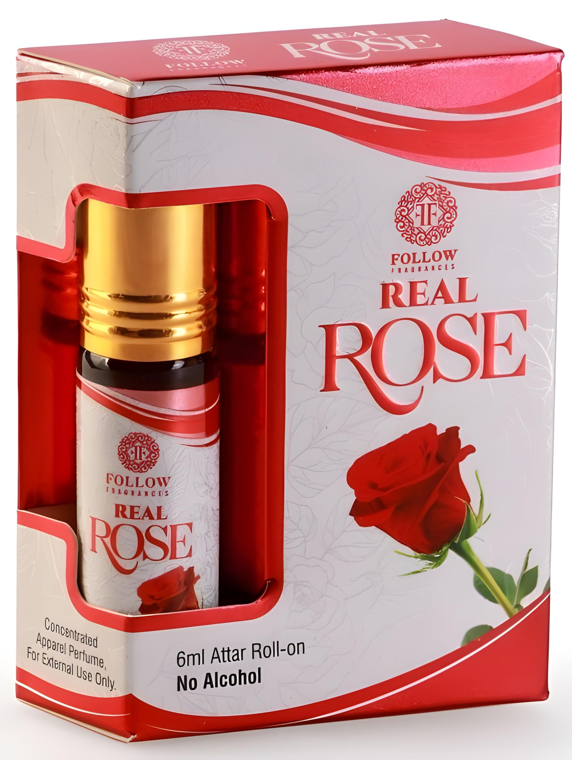 FOLLOW FRAGRANCES Attar, Non-Alcoholic Roll-On, 6 ml, Unisex Personal Fragrance (33)