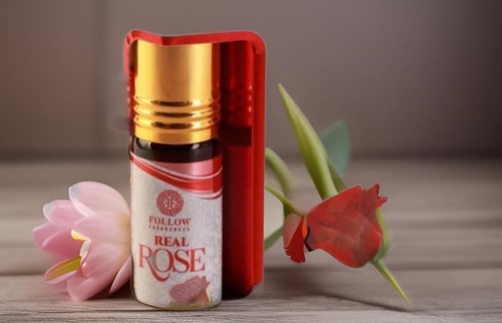 FOLLOW FRAGRANCES Attar, Non-Alcoholic Roll-On, 6 ml, Unisex Personal Fragrance - packaging (35)