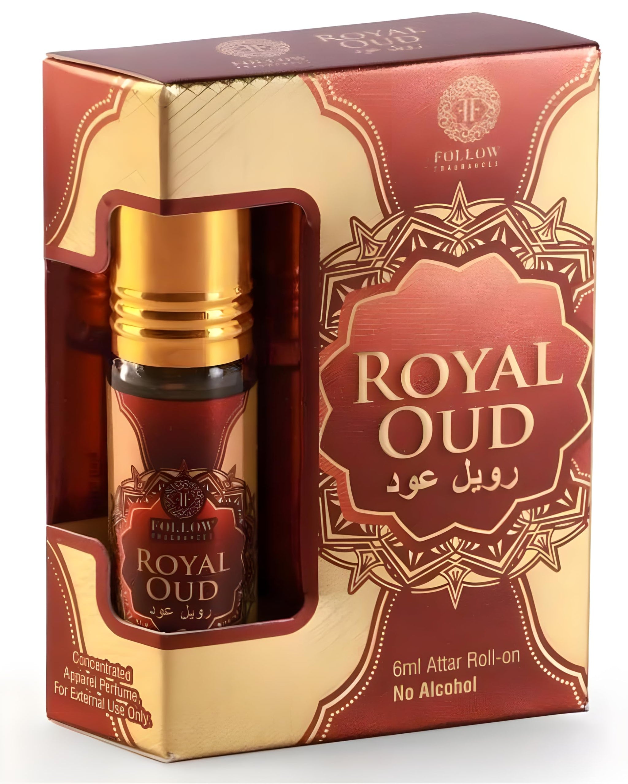 FOLLOW FRAGRANCES Attar, Non-Alcoholic Roll-On, 6 ml, Unisex Personal Fragrance (37)