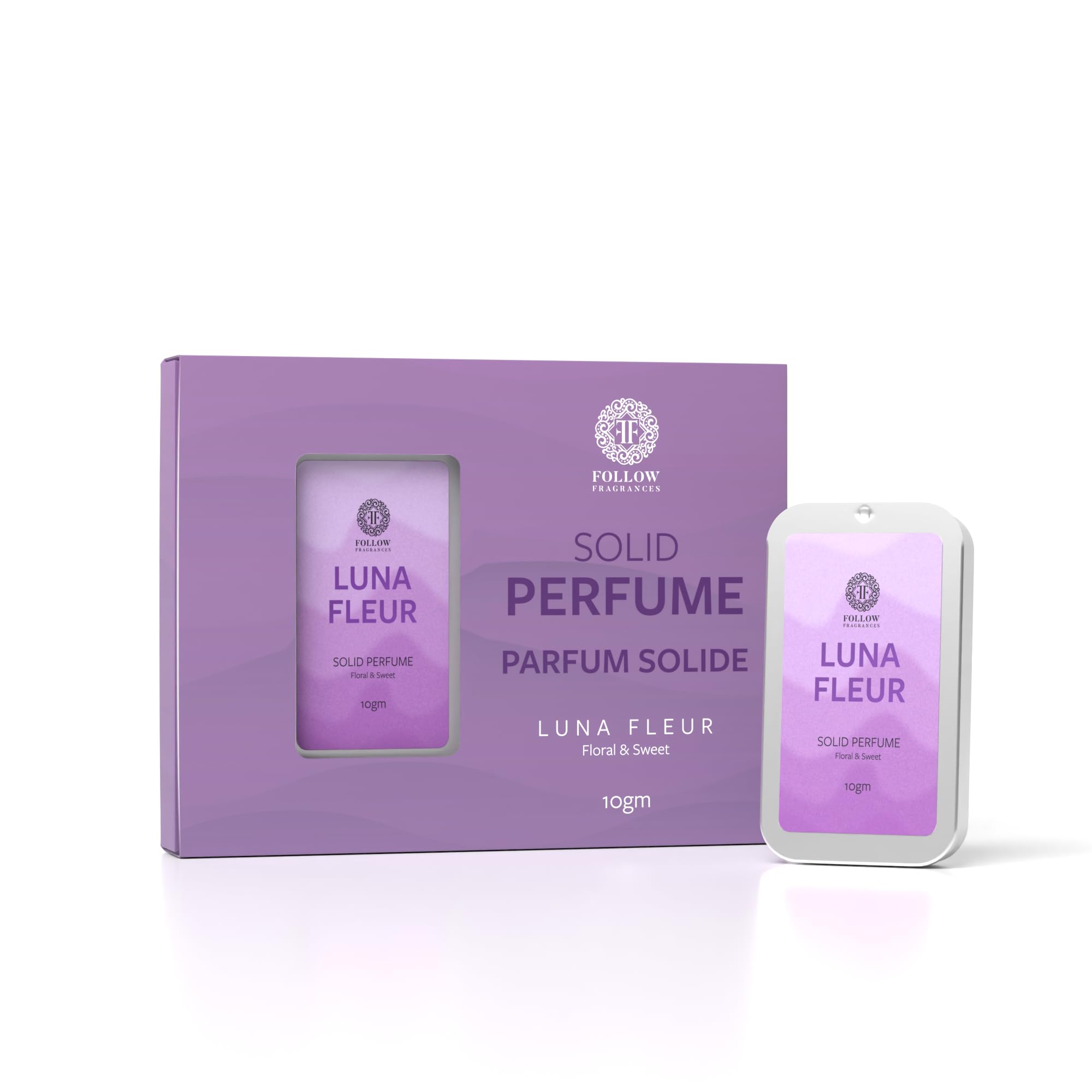FOLLOW FRAGRANCES Solid Perfume Balm, 10g, Alcohol-Free, Unisex Travel Fragrance (11)
