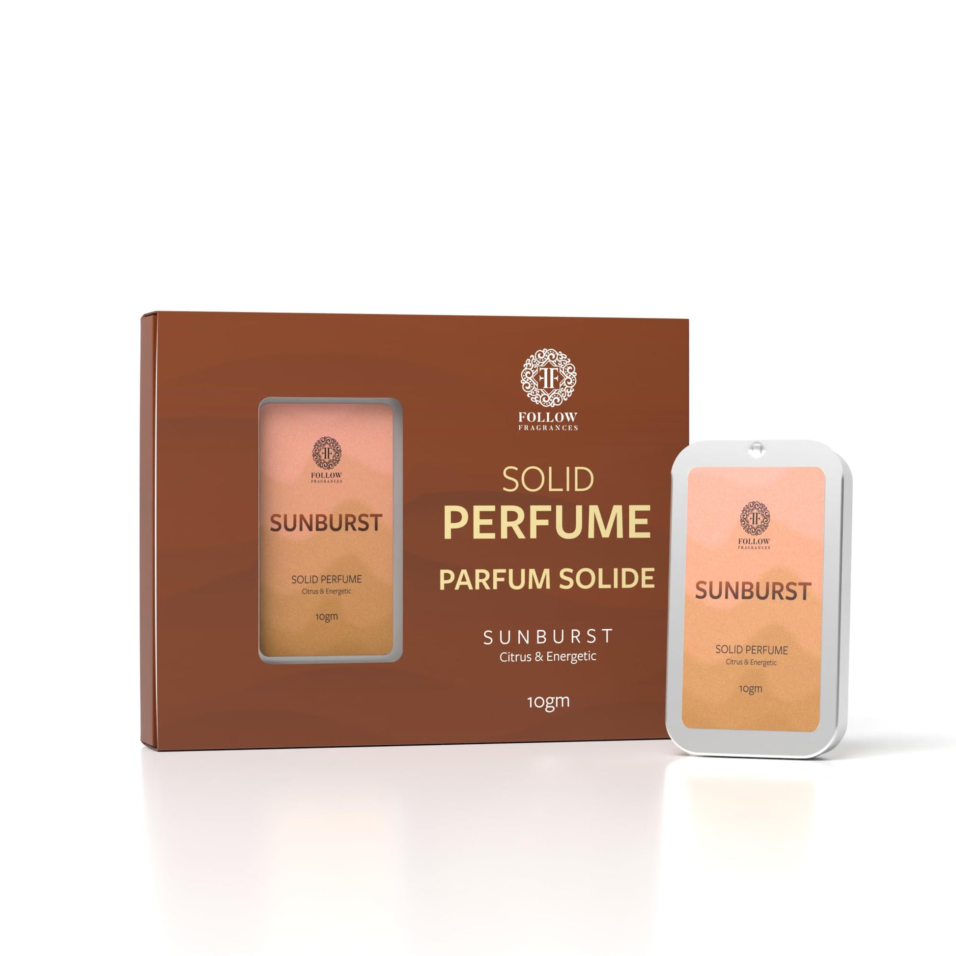 FOLLOW FRAGRANCES Solid Perfume Balm, 10g, Alcohol-Free, Unisex Travel Fragrance (26)