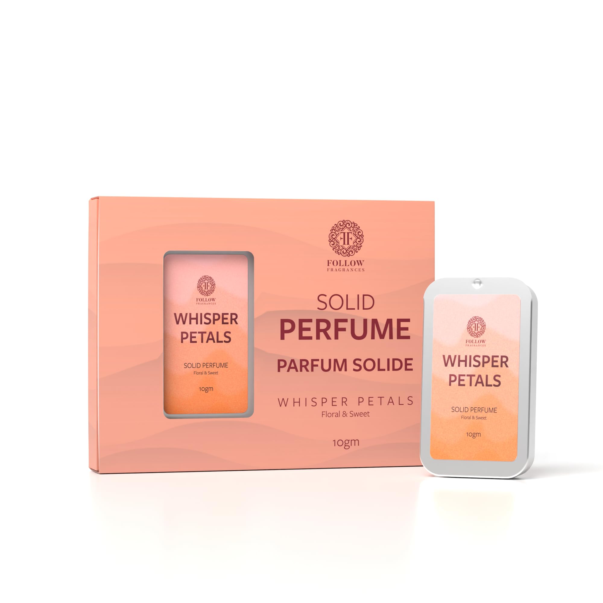 FOLLOW FRAGRANCES Solid Perfume Balm, 10g, Alcohol-Free, Unisex Travel Fragrance (30)