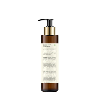 Forest Essentials Indian Rose Shower Wash, Sulphate-Free Ayurvedic Body Wash, Unisex - front view (8)