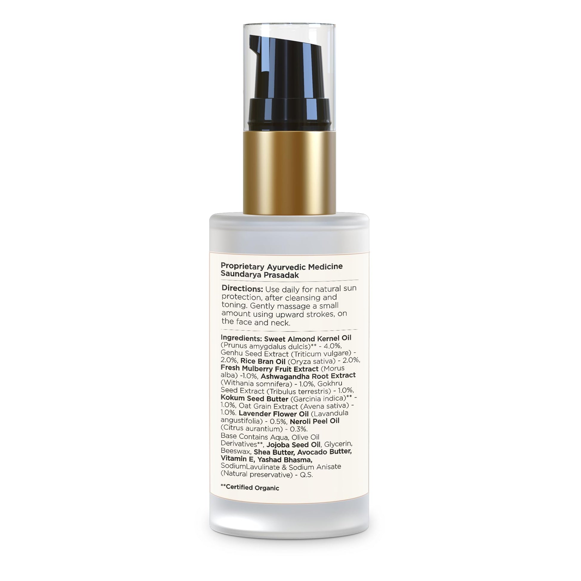 Forest Essentials Light Day Lotion Lavender & Neroli, SPF 30 PA++, 40ml, Ayurvedic Face Moisturizer - packaging