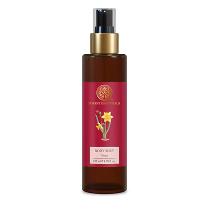 Forest Essentials Nargis Body Mist, Aloe Vera Infused Unisex Perfume Spray, Organic (8)
