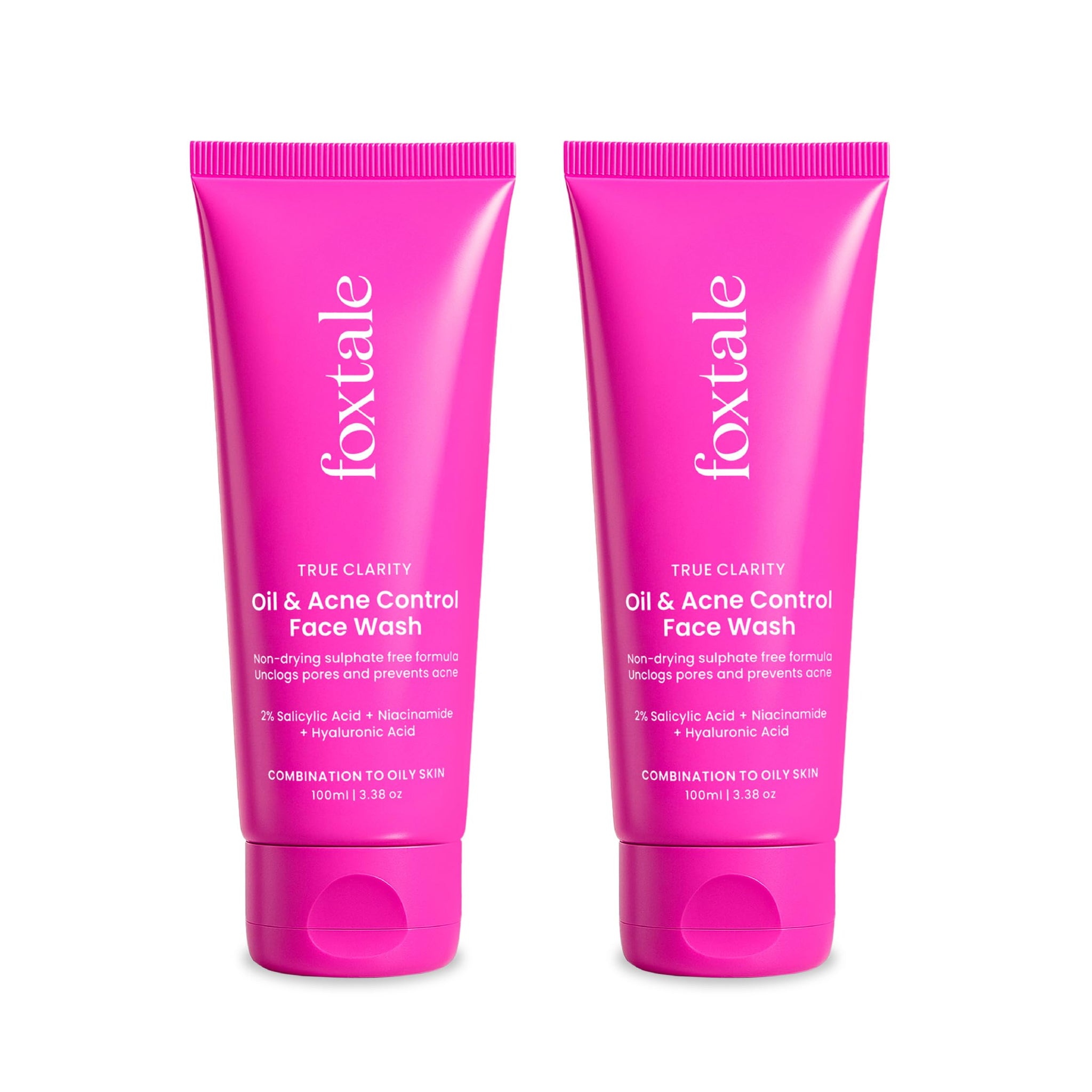 FoxTale Face Wash with 2% Salicylic Acid and Niacinamide for Oily and Acne-Prone Skin (14)