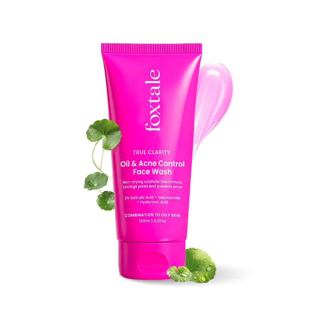 FoxTale Face Wash with 2% Salicylic Acid and Niacinamide for Oily and Acne-Prone Skin (15)