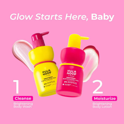 FoxTale Hula Hoop 8% De-Tan Body Wash, 2x250ml, with Niacinamide, Glycolic Acid & Salicylic Acid, Unisex - size and scale (16