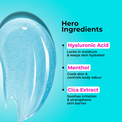FoxTale Hula Hoop 8% De-Tan Body Wash, 2x250ml, with Niacinamide, Glycolic Acid & Salicylic Acid, Unisex - back view (40)
