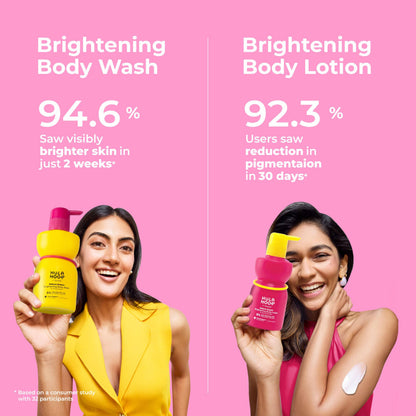 FoxTale Hula Hoop 8% De-Tan Body Wash, 2x250ml, with Niacinamide, Glycolic Acid & Salicylic Acid, Unisex - ingredients panel 