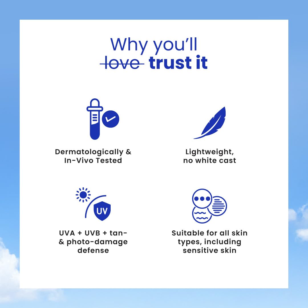 FoxTale Sunscreen SPF 50 PA++++ with Vitamin C & Niacinamide, Lightweight, Non-Greasy, No White Cast - ingredients panel (15)