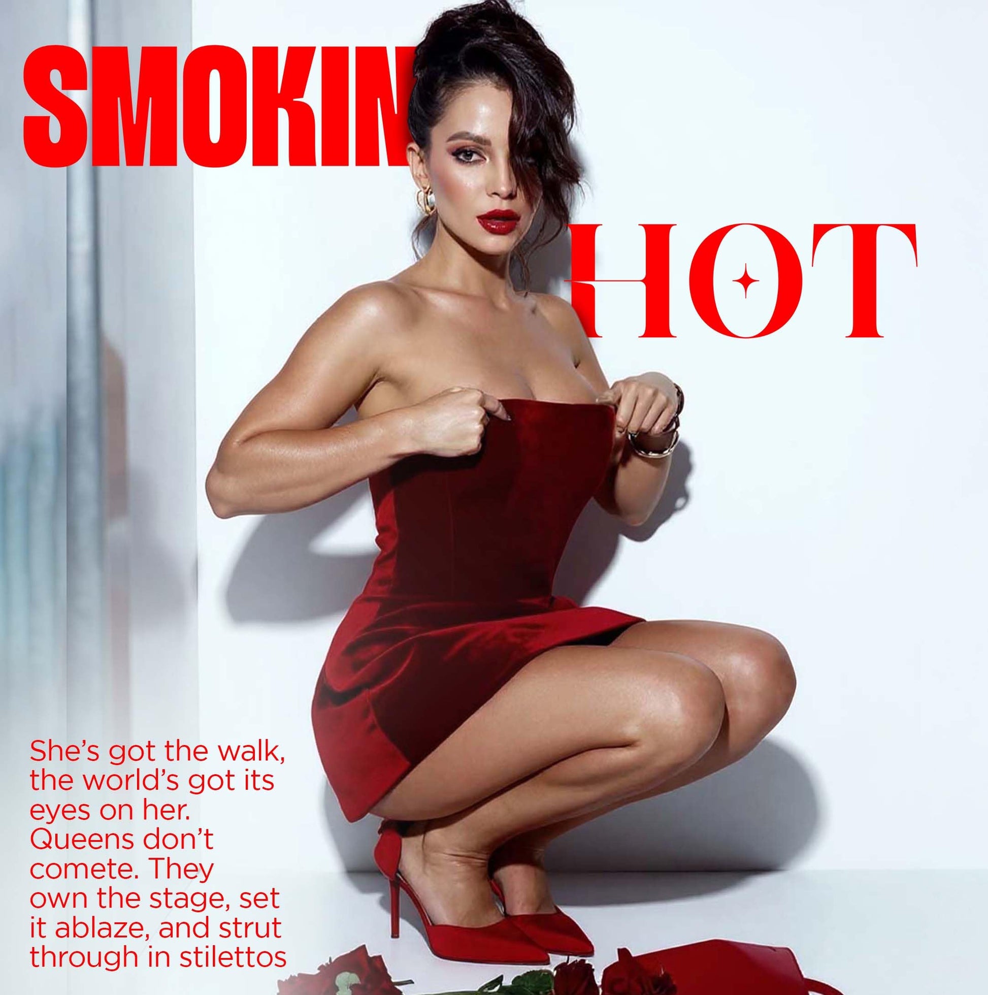 FREED Smokin' Hot Eau de Parfum for Women, 80ml, Spicy Floral Woody, Pink Pepper and Peony - label detail