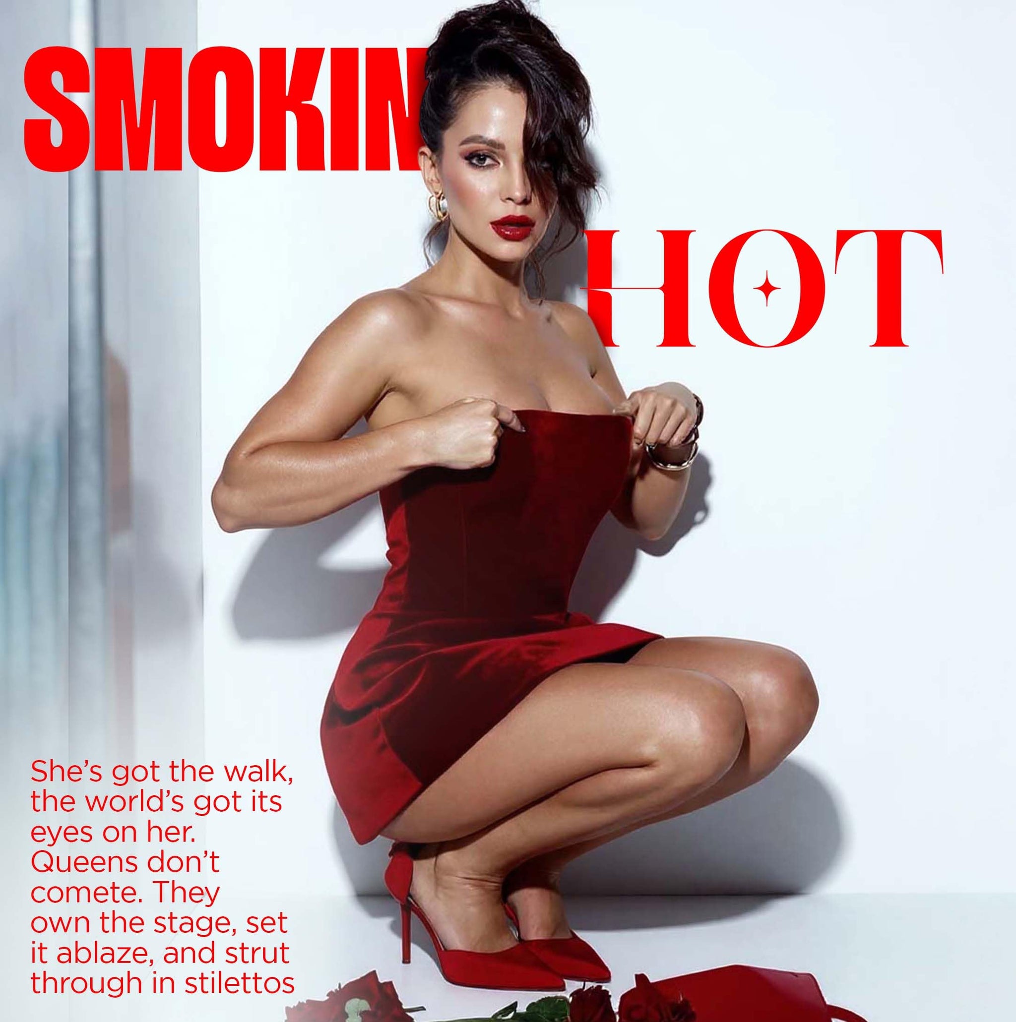 FREED Smokin' Hot Eau de Parfum for Women, 80ml, Spicy Floral Woody, Pink Pepper and Peony - label detail