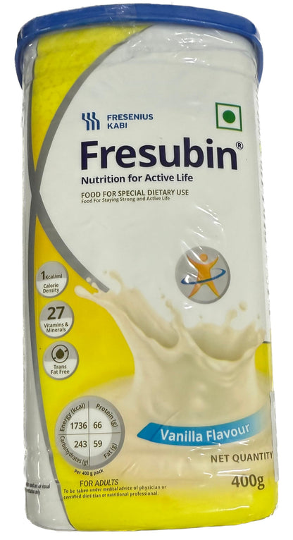 Fresenius Kabi Fresubin Vanilla Meal Replacement Powder, 400g, Instant Mix