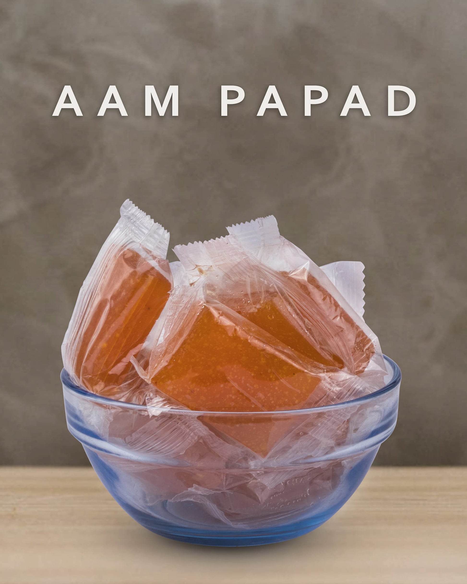FROODS Aam Papad (Mango Candy), 250g, Traditional Indian Fruit Snack Made with Real Alphonso Mango - close-up detail