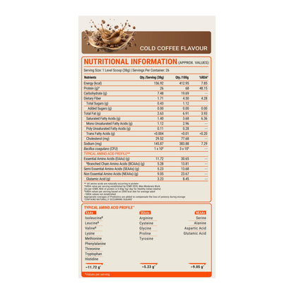 FUELONE Alpha Max Bio-Fermented Yeast Protein Powder, 1kg (2.2lbs), Adult Formula - close-up detail (15)