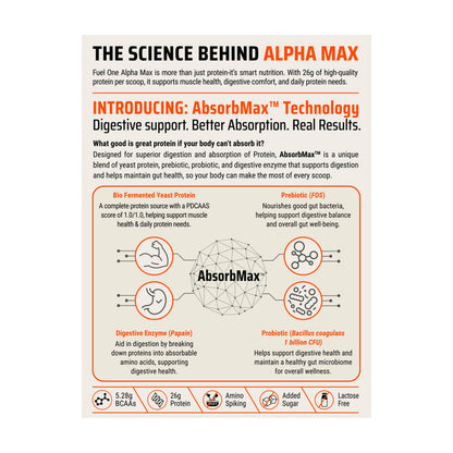 FUELONE Alpha Max Bio-Fermented Yeast Protein Powder, 1kg (2.2lbs), Adult Formula - in use (16)