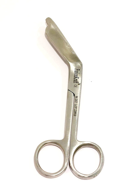 FusionKraft Braun Episiotomy Scissors, 6 Inch, Angled Blades, Blunt Tips, Stainless Steel, Pack of 2 - back view