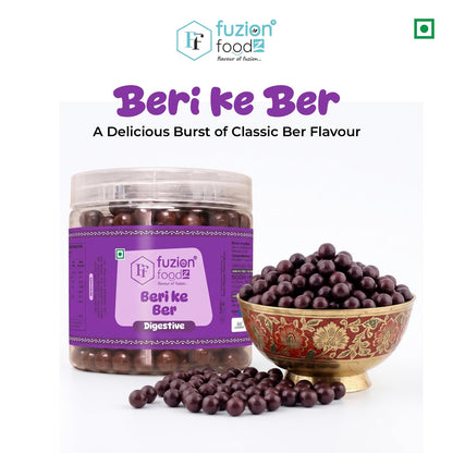 Fuzion Foodz Beri Ke Ber Digestive Goli, 350g, Traditional Indian Mukhwas Candy - front view