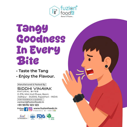 Fuzion Foodz Beri Ke Ber Digestive Goli, 350g, Traditional Indian Mukhwas Candy - label detail