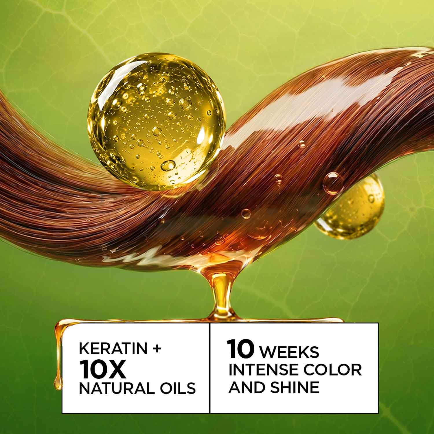Garnier Color Naturals Permanent Hair Color, Ammonia Free, with Natural Oils and Keratin Serum, 1 Kit - packaging (22)