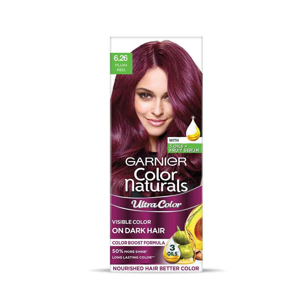 Garnier Color Naturals Permanent Hair Color, Ammonia Free, with Natural Oils and Keratin Serum, 1 Kit (37)