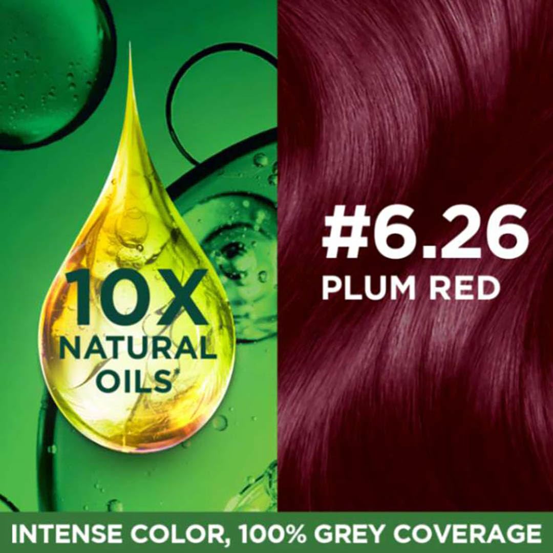 Garnier Color Naturals Permanent Hair Color, Ammonia Free, with Natural Oils and Keratin Serum, 1 Kit - back view (39)