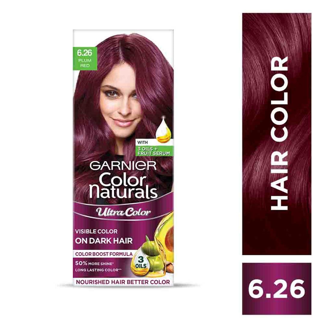 Garnier Color Naturals Permanent Hair Color, Ammonia Free, with Natural Oils and Keratin Serum, 1 Kit - in use (44)