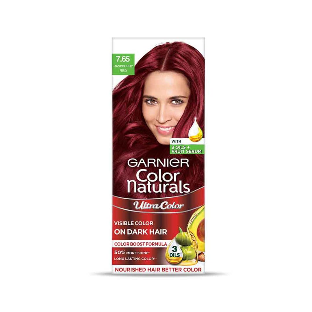 Garnier Color Naturals Permanent Hair Color, Ammonia Free, with Natural Oils and Keratin Serum, 1 Kit (50)