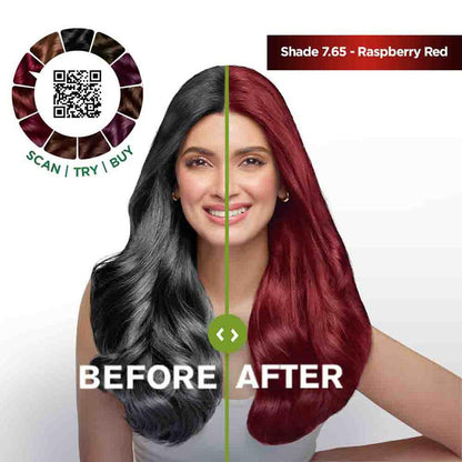 Garnier Color Naturals Permanent Hair Color, Ammonia Free, with Natural Oils and Keratin Serum, 1 Kit - front view (51)