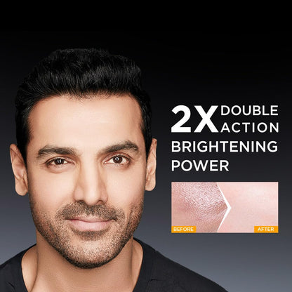 Garnier Men TurboBright Double Action Face Wash, Charcoal & Clay, Salicylic Acid, Vitamin C, 2-in-1 - packaging (12)
