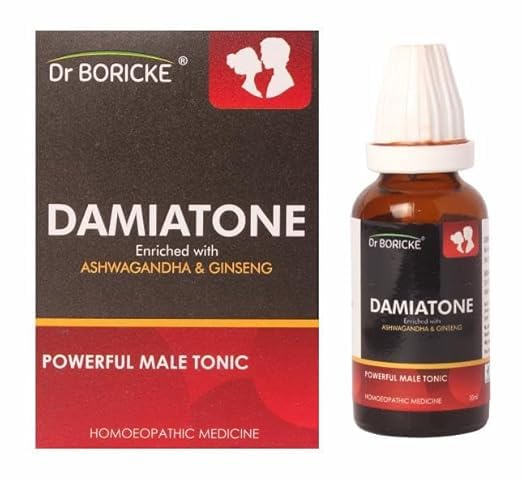 Generic Dr Boricke Damiatone Oral Drops, 30g, Nutritional Supplement for Men