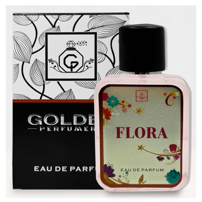 Generic Flora Natural Perfume, 50 ml, Unisex Eau de Parfum Floral Fragrance - front view