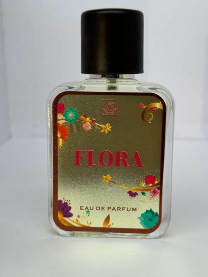 Generic Flora Natural Perfume, 50 ml, Unisex Eau de Parfum Floral Fragrance - back view