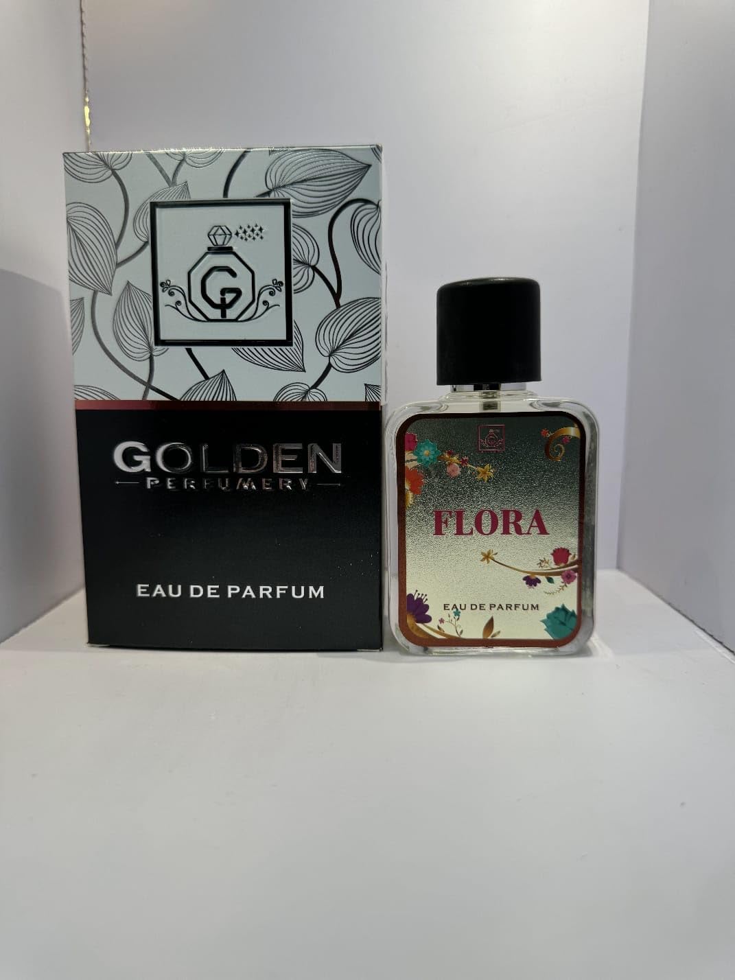 Generic Flora Natural Perfume, 50 ml, Unisex Eau de Parfum Floral Fragrance - label detail