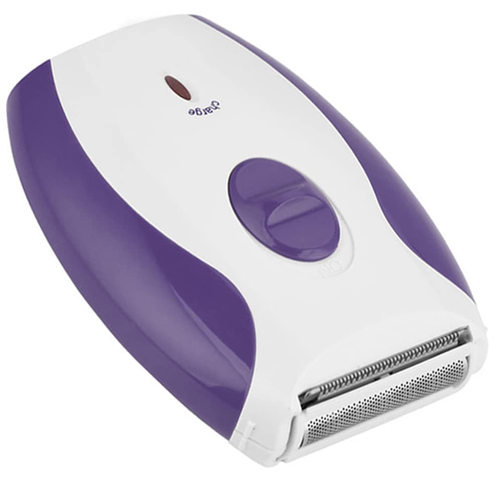 Generic Lady Epilator with Stainless Steel Blade - Cordless Rechargeable Hair Trimmer - front view