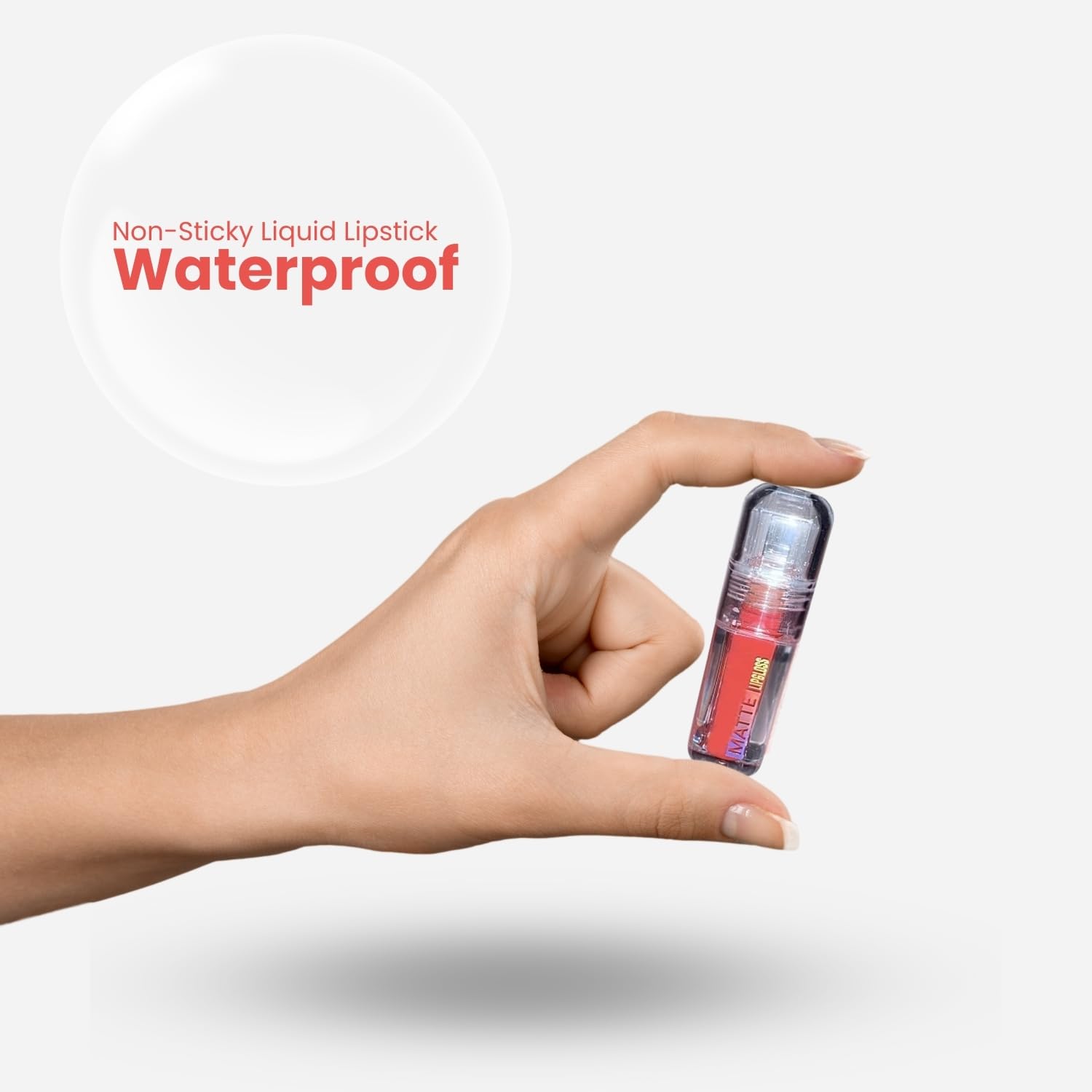 Generic Matte Lip Gloss for Women - Long Lasting Non-Sticky Lightweight Moisturizing Daily Wear Lip Gloss - packaging (22)