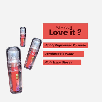 Generic Matte Lip Gloss for Women - Long Lasting Non-Sticky Lightweight Moisturizing Daily Wear Lip Gloss - label detail (23)