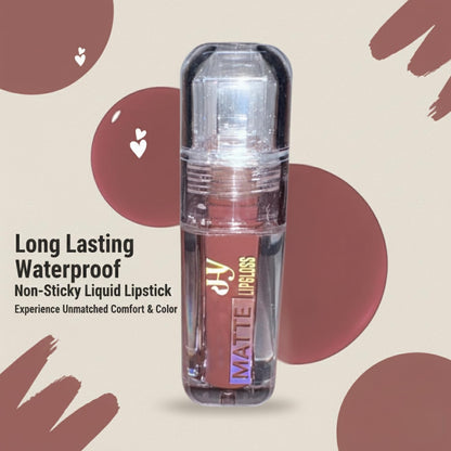 Generic Matte Lip Gloss for Women - Long Lasting Non-Sticky Lightweight Moisturizing Daily Wear Lip Gloss - ingredients panel