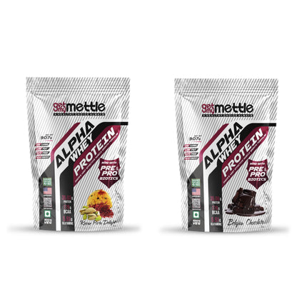 getmymettle Alpha Whey Protein Powder, Banned Substance Free, Gluten Free, Low Fat, No Artificial Colors (29)