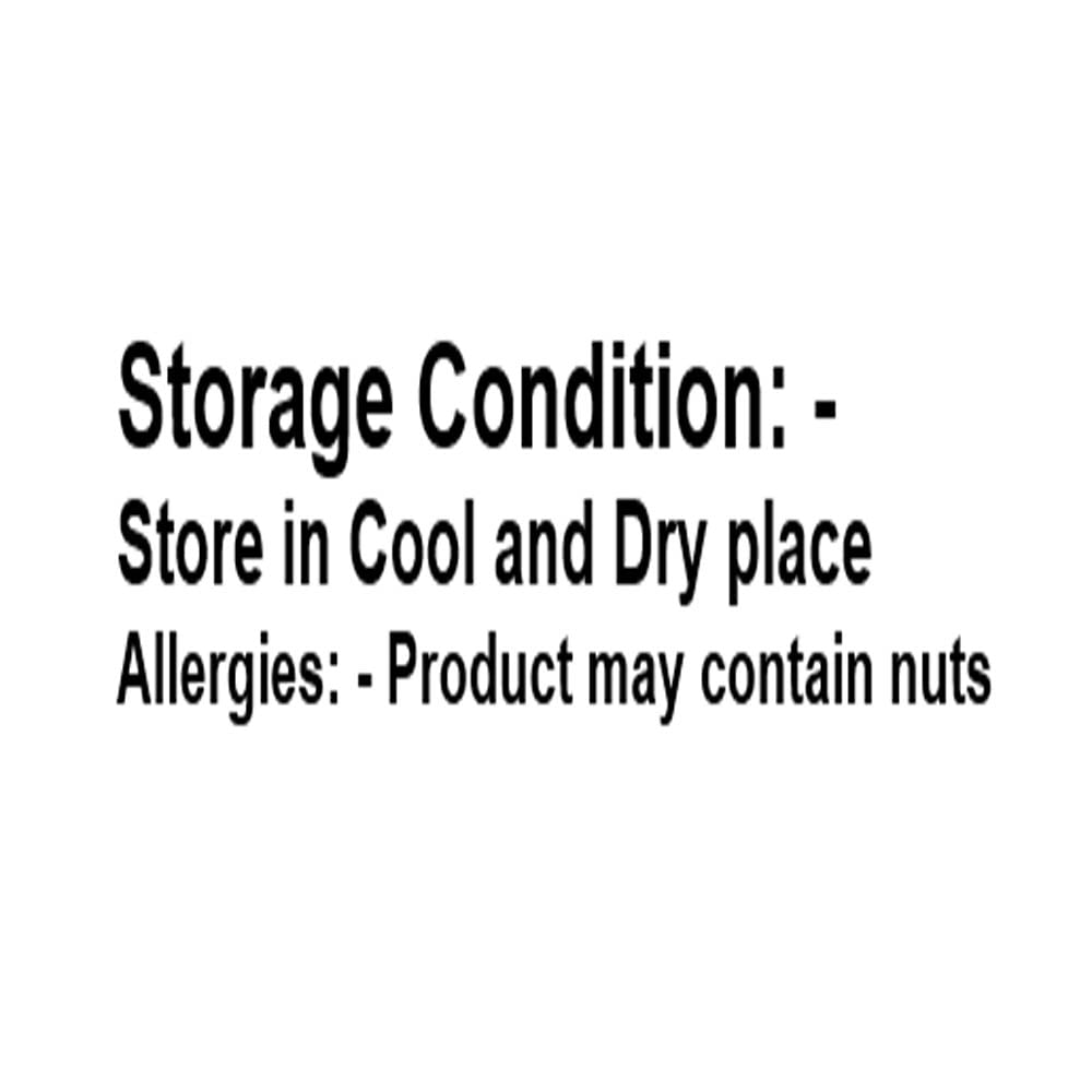 Ghasitaram Gifts Pure Kaju Katlis Box, 200g - ingredients panel (13)