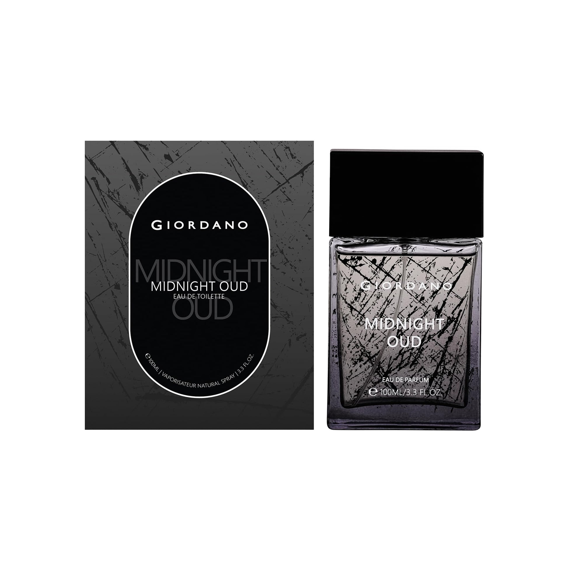 Giordano Men's Eau de Parfum Spray, 100ml, Single Pack, by Aroma de France - front view (11)