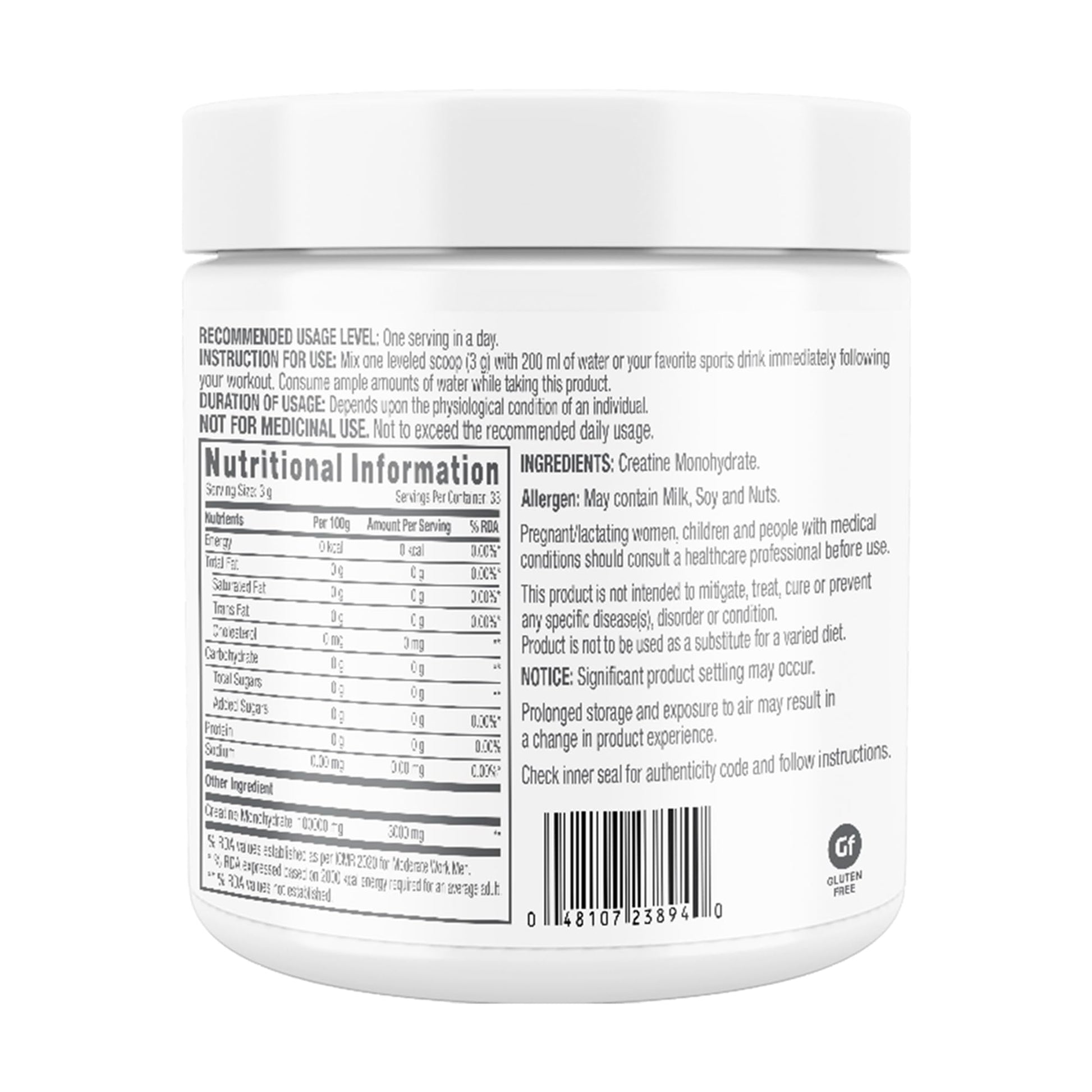GNC Pro Performance 100% Whey Protein + Creatine Monohydrate Combo, Chocolate Fudge, 907g + 100g - in use