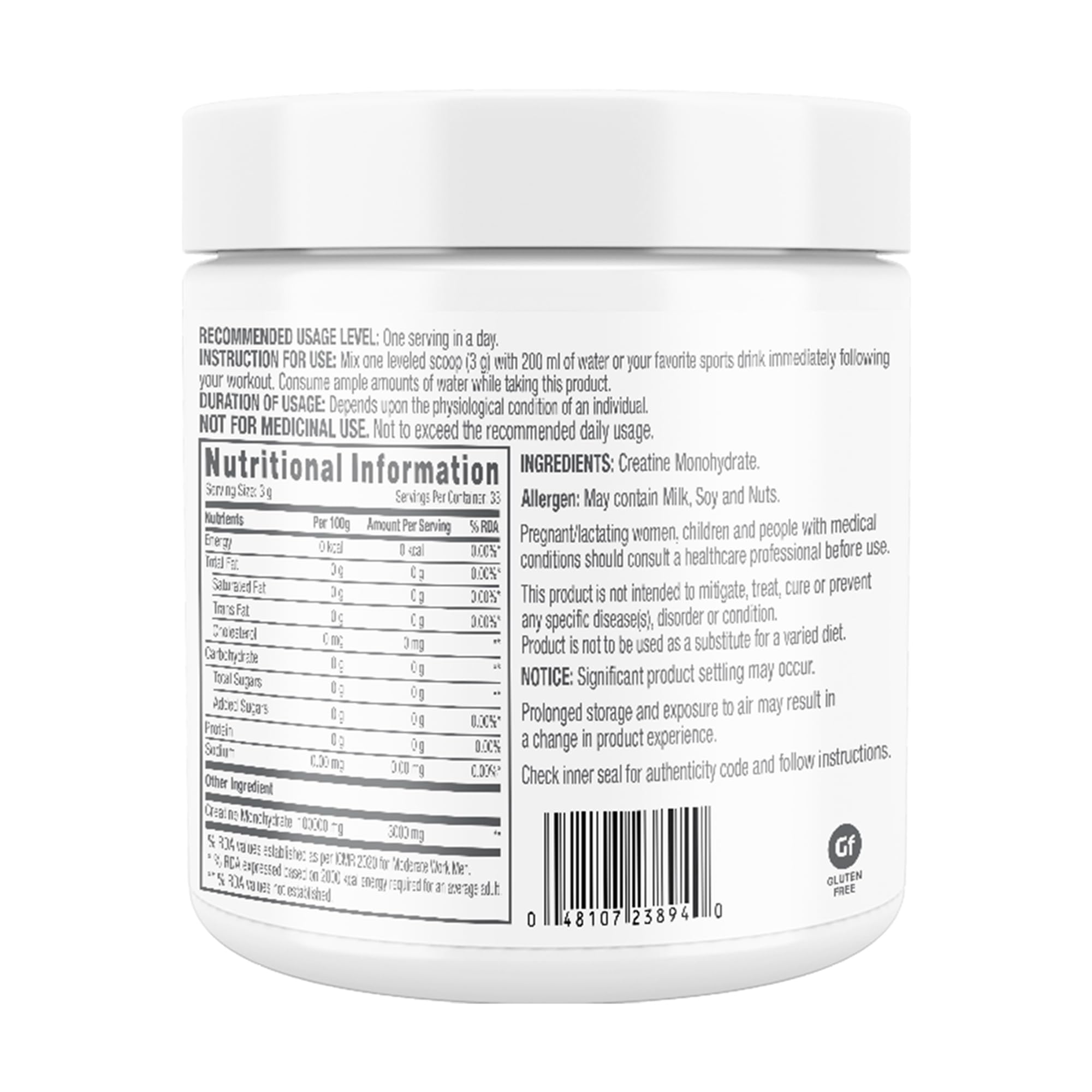 GNC Pro Performance 100% Whey Protein + Creatine Monohydrate Combo, Chocolate Fudge, 907g + 100g - in use