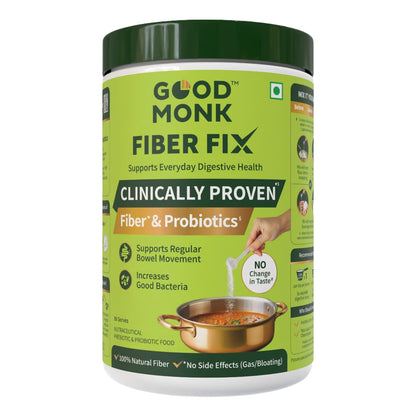 Good Monk Fiber Fix | Isabgol & Psyllium Husk Replacer | Add to Food (17)