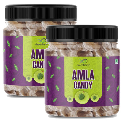 GreenFinity Dried Sweet Amla Candy, Indian Gooseberry Fruit, 250g (9)