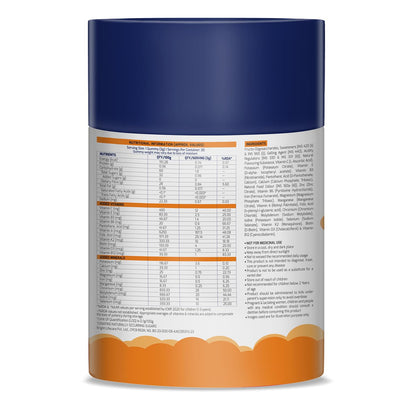Gritzo Multivitamin Gummies for Kids, 30 Count, 21 Vitamins & Minerals, Natural Flavors, No Added Sugar - label detail