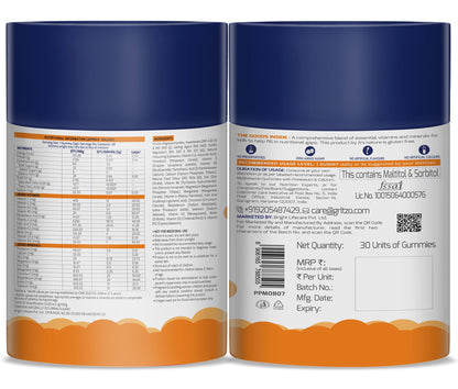Gritzo SuperMilk Growth+ (13+ Boy) Cafe Mocha, 400g, Nutritional Supplement Powder - in use (33)