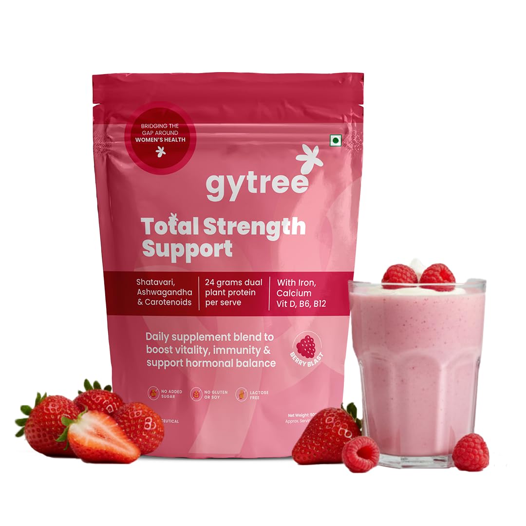 Gytree Plant-Based Protein Powder for Women, Vegan Protein Supplement, 24g per Serving