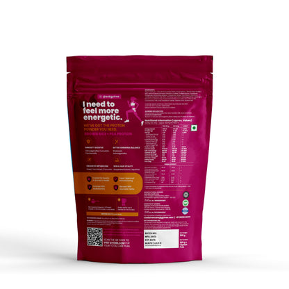 Gytree Plant-Based Protein Powder for Women, Vegan Protein Supplement, 24g per Serving - size and scale (26)